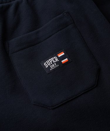 Essential Logo Half Brushed Joggers Image 6