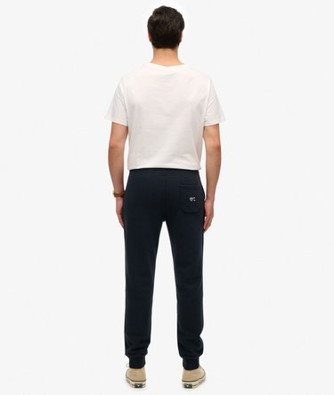 Essential Logo Half Brushed Joggers Image 5