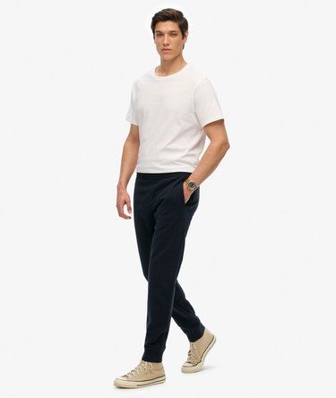 Essential Logo Half Brushed Joggers Image 2