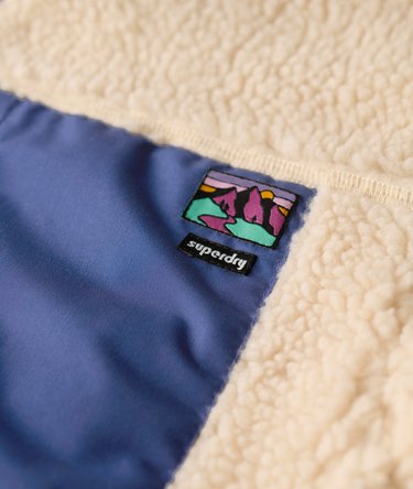 Vintage Hooded Sherpa Jacket Image 7
