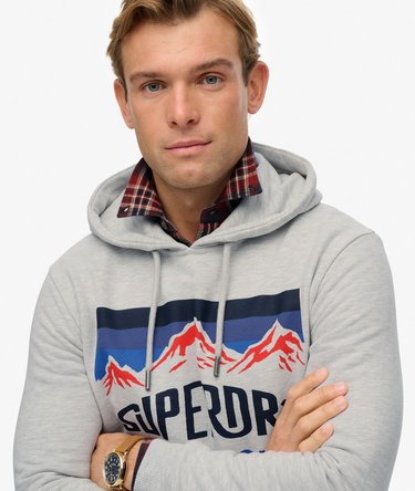 Mountain Relaxed Hoodie Image 4