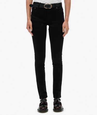 Organic Cotton Mid Rise Skinny Jeans Image 3