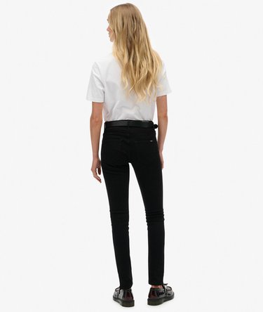 Organic Cotton Mid Rise Skinny Jeans Image 6