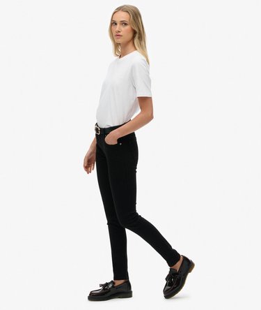 Organic Cotton Mid Rise Skinny Jeans Image 5