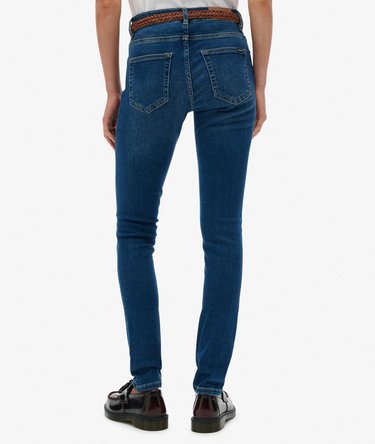 Organic Cotton Mid Rise Skinny Jeans Image 5