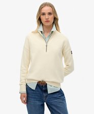 Slouchy Knitted Half Zip