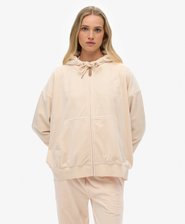 Country Club Velours-Kapuzenjacke