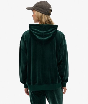 Country Club Velour Zip Hoodie Image 5