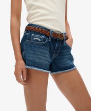 Low Rise Denim Hot Shorts