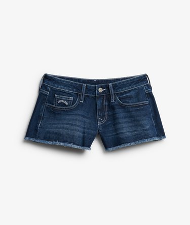 Low Rise Denim Hot Shorts Image 8
