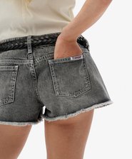 Low Rise Denim Hot Shorts