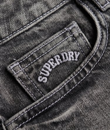 Low Rise Denim Hot Shorts Image 7