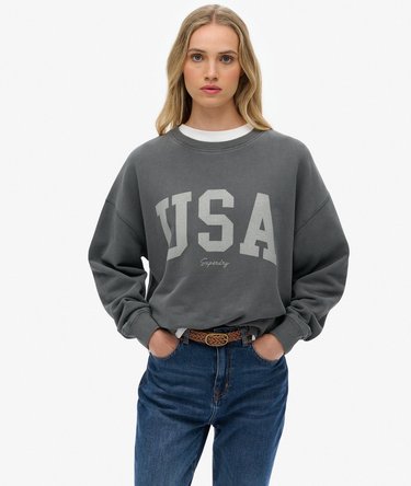 Athletic Essentials Sweat-shirt Ample Col Rond Image 1