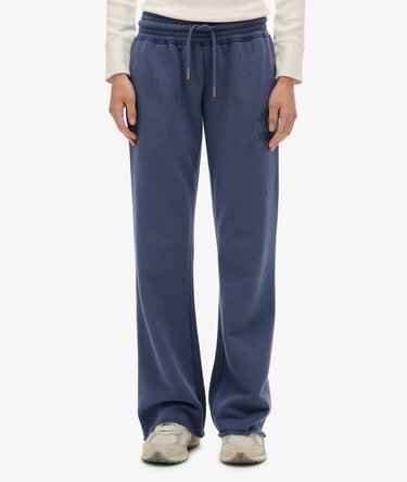 Athletic Print Flare Joggers Image 4