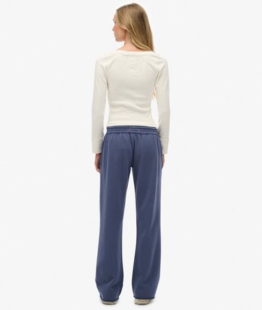 Athletic Print Flare Joggers Image 6