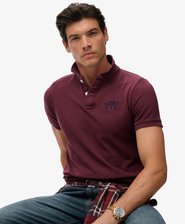 Vintage Athletic Embroidered Polo Shirt