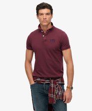 Vintage Athletic Embroidered Polo Shirt
