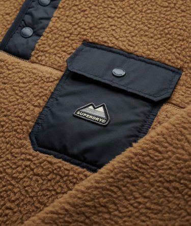 Fuji Fleece Half Popper Jumper Image 6