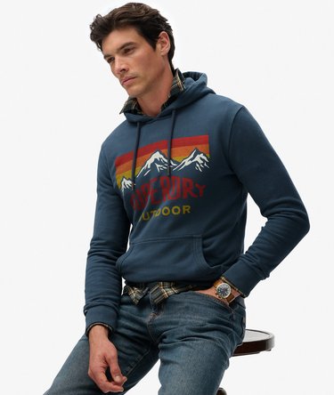 Mountain Relaxed Hoodie Image 2