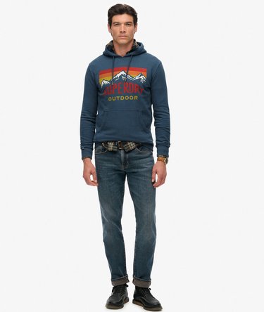 Mountain Relaxed Hoodie Image 3