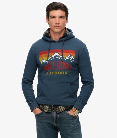 Mountain Relaxed Hoodie Image 1