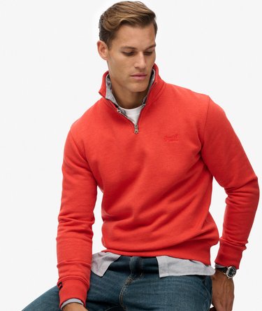 Essential Logo Half Zip Sweatshirt Image 2