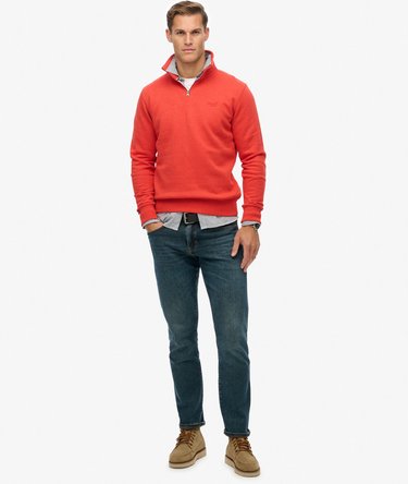 Essential Logo Half Zip Sweatshirt Image 3