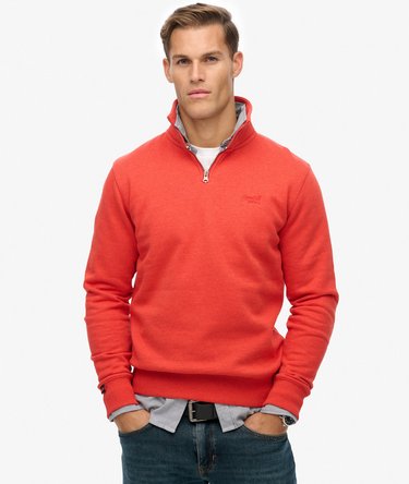 Essential Logo Half Zip Sweatshirt Image 1