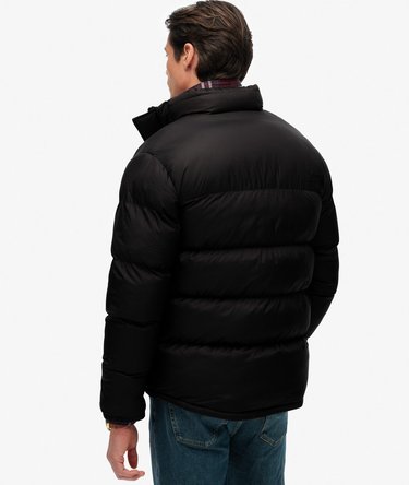 Non Hooded Tech Padded Jacket Image 6