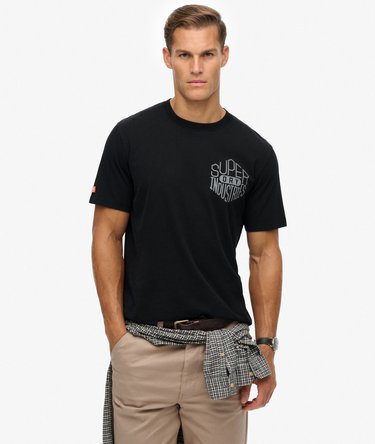 Work Logo Loose T-Shirt Image 2