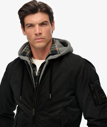 Military MA1 Bomber Jacket Image 4