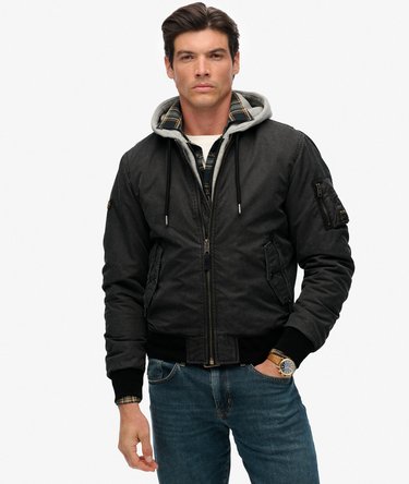 Military MA1 Bomber Jacket Image 5