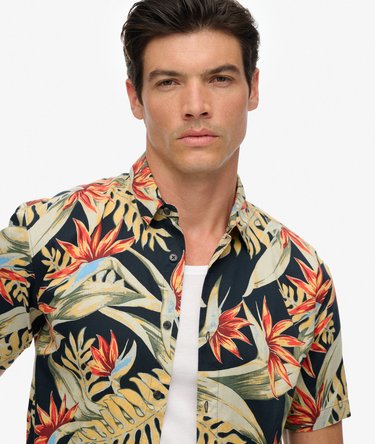 Chemise à imprimé hawaïen Image 4
