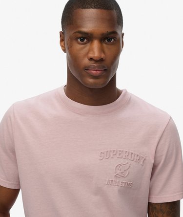 Athletic Embossed Relaxed T-Shirt Image 3