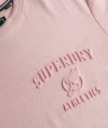 Athletic Embossed Relaxed T-Shirt Image 5