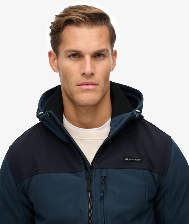 Hooded Soft Shell Trekker Jacket