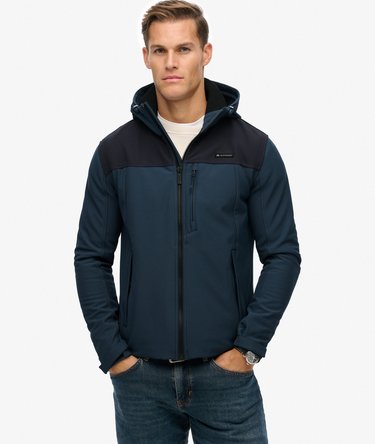 Hooded Soft Shell Trekker Jacket Image 5