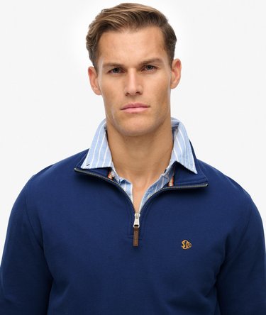Preppy Half Zip Jumper Image 4