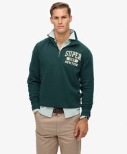 Vintage Athletic Zip Half-Zip Jumper