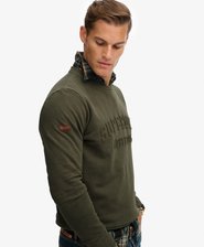 Athletic Embossed Sweatshirt