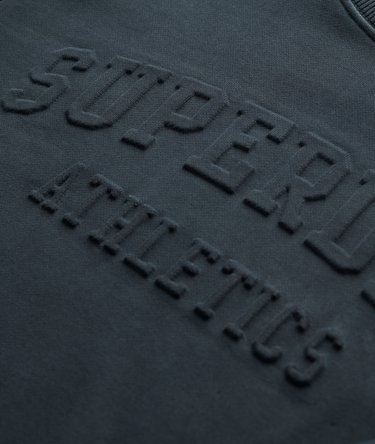 Athletic Embossed Sweatshirt Image 6