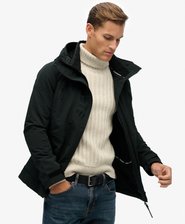 Kapuzen-Windbreaker mit Stickerei