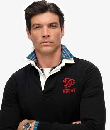 Vintage Athletic Jersey Rugby Top Image 4
