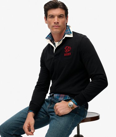 Vintage Athletic Jersey Rugby Top Image 2
