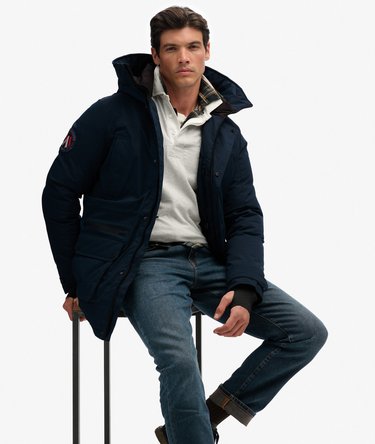 City Padded Parka Coat Image 2