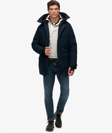 City Padded Parka Coat Image 3