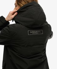 Hooded Longline Shell Parka