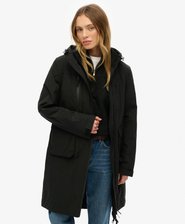 Hooded Longline Shell Parka