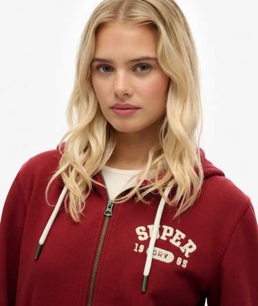 Athletic Essentials Relaxed Crop Zip-hoodie Image 4