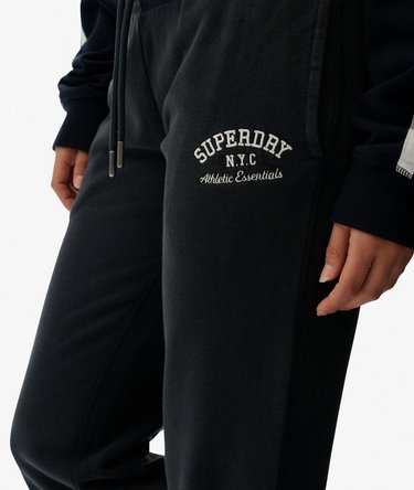 Athletic Embroidered Flare Joggers Image 2